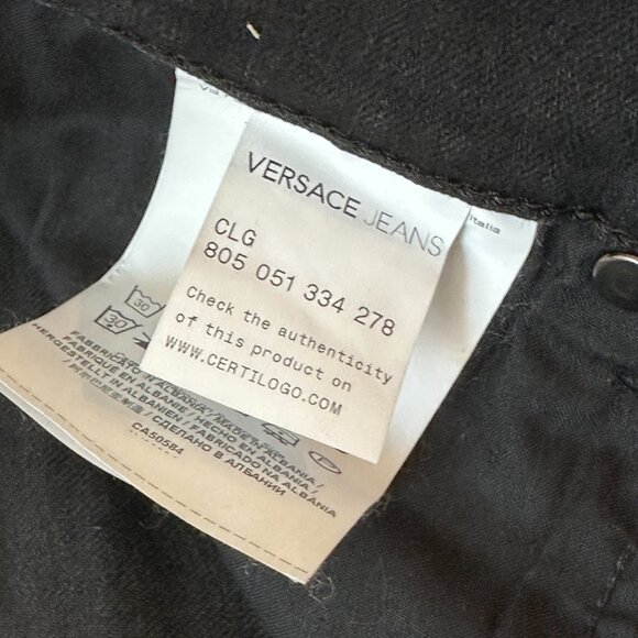 Versace Jeans Men’s Denim Slim-Fit Size 32 NWT - Picture 5 of 7